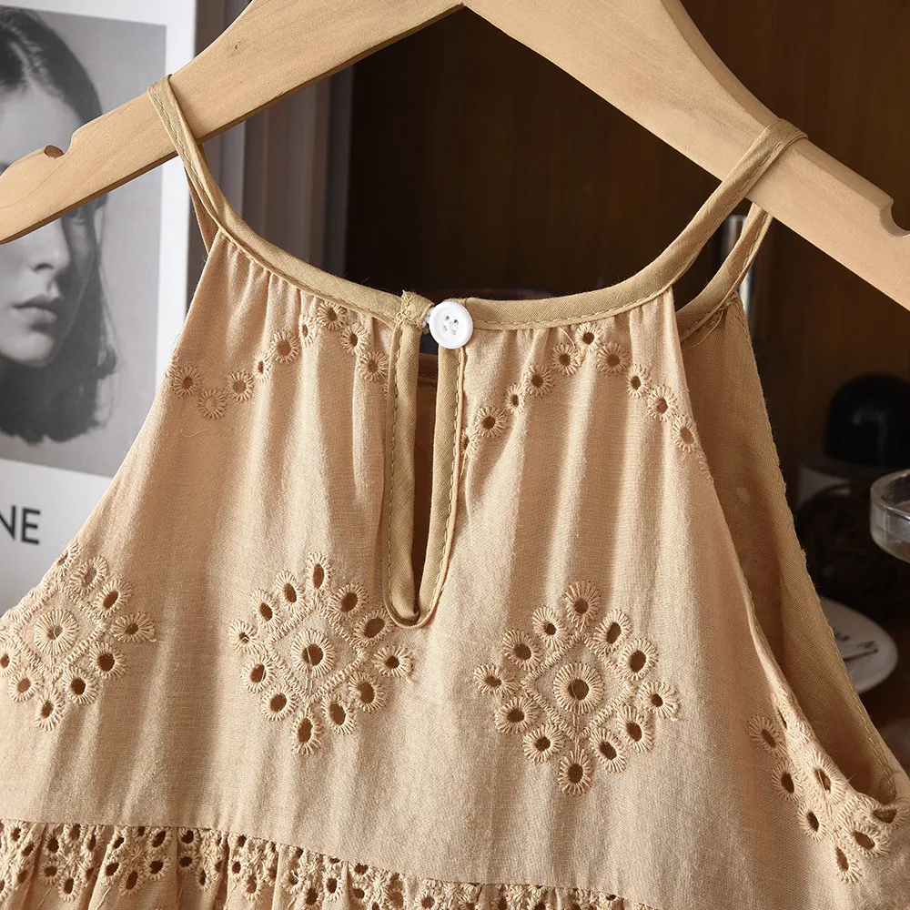 BohoBelle – Élégante et confortable – Robe avec détails brodés