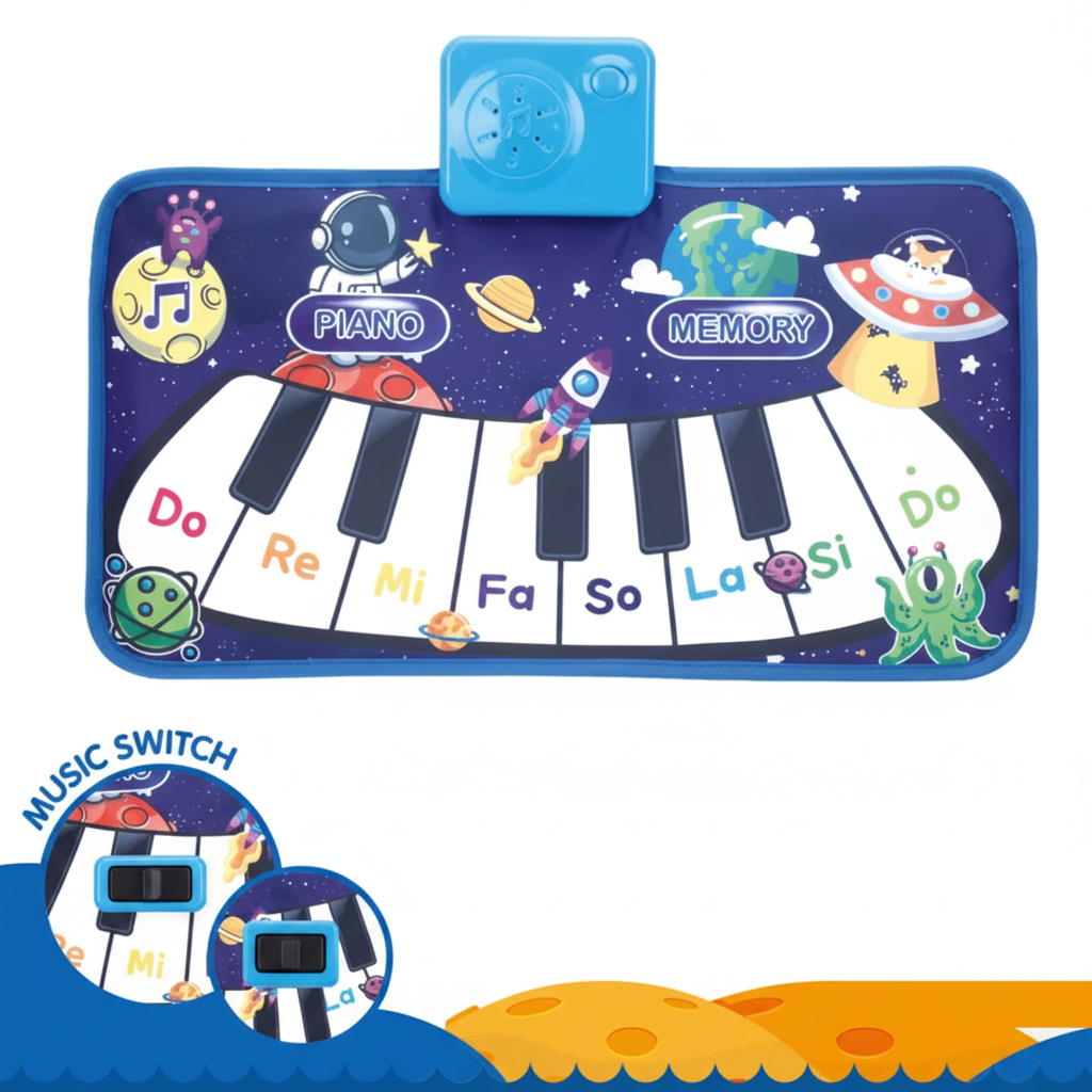 LittleComposer – Éducatif et musical – Tapis de jeu « Baby Piano »