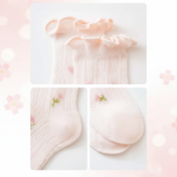 Thumbnail for HappyToes – Colorées et mignonnes – Chaussettes pour bébé (lot de 5)