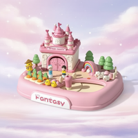Thumbnail for Magnetic Princess Castle – Créatif et magique – Ensemble de jeu « Maison de poupées magnétique »