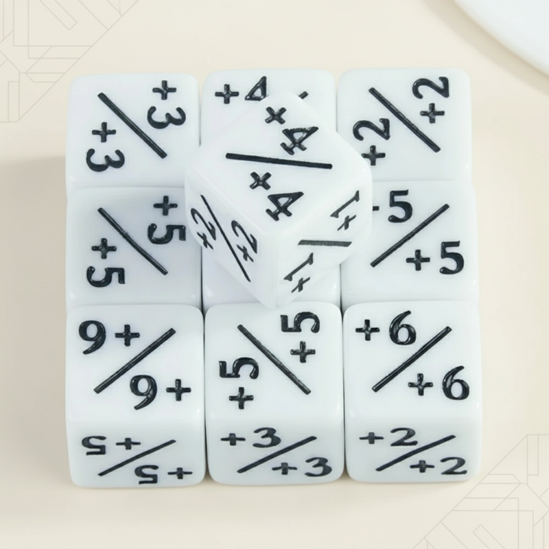 RollSmart – Ludique et éducatif – Dés D6 pour jeux de cartes