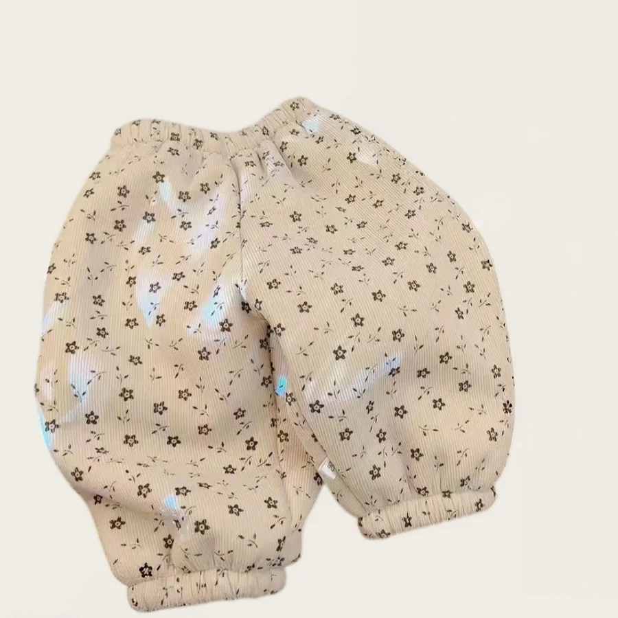 MiniTrousers – Chaud et doux – Pantalon en velours côtelé pour enfant avec doublure en polaire