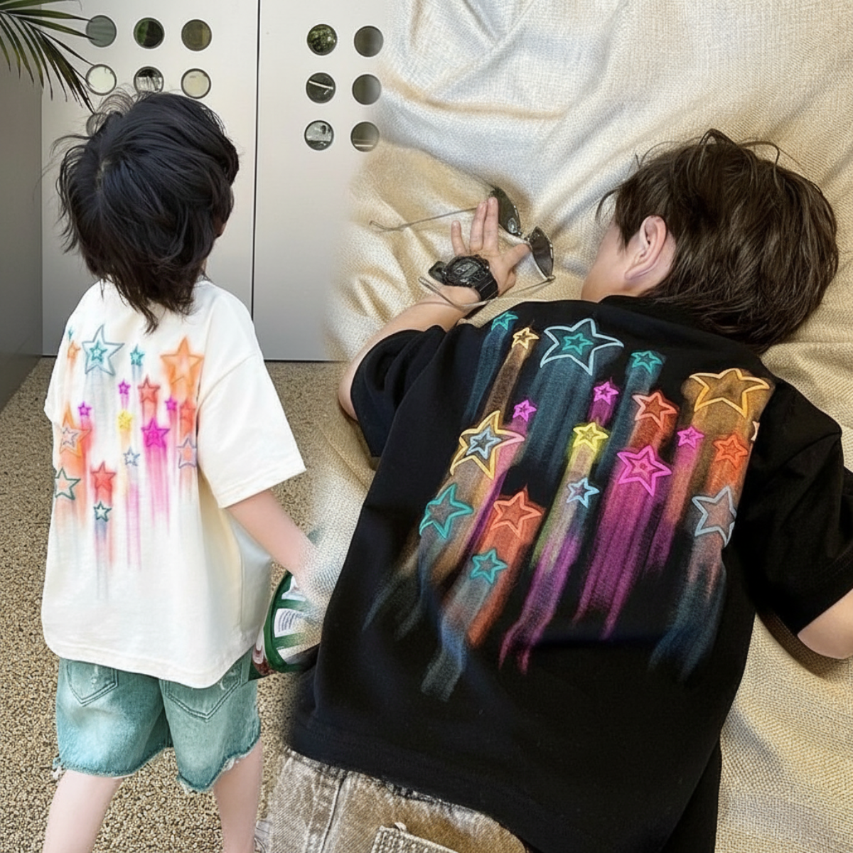 StarGlow – Léger et ludique – T-shirt « Étoile »