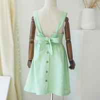 Thumbnail for BloomGrace – Mignonne et confortable – Robe pour enfant avec nœud et bretelles réglables