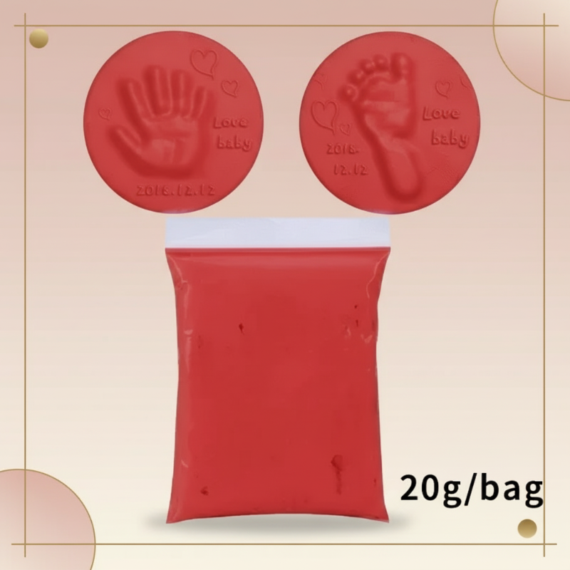 Baby Imprint Clay Kit – Souvenir & Unique – Kit d'empreintes en argile