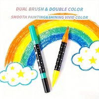 Thumbnail for ArtShine – Coloré et pétillant – Coffret de feutres pailletés et lumineux double face