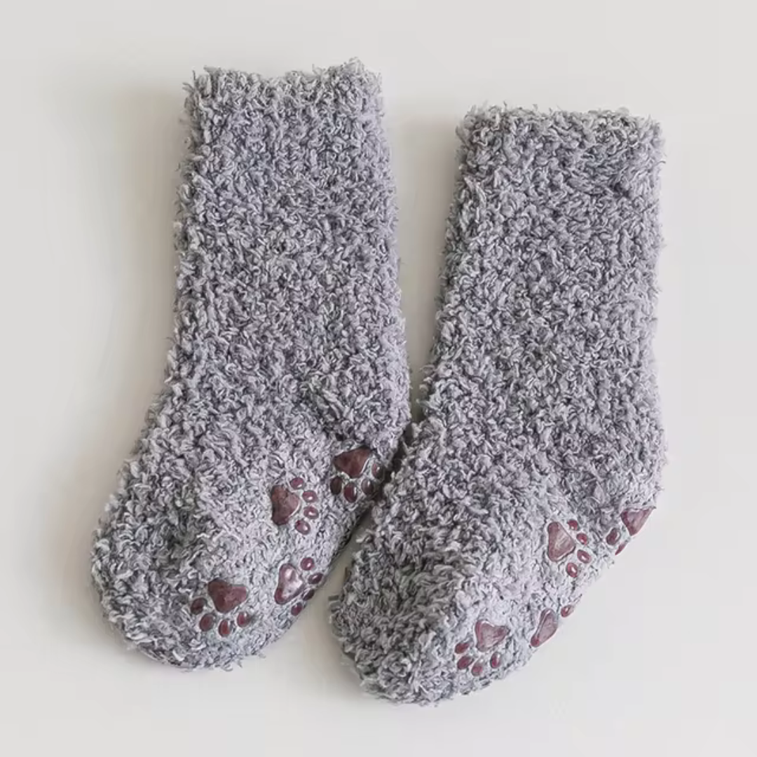 SnuggleBoo – Chaudes et douces – Chaussettes en polaire pour bébés