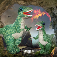Thumbnail for MegaDino – Aventure et interactivité – Dinosaure gonflable télécommandé