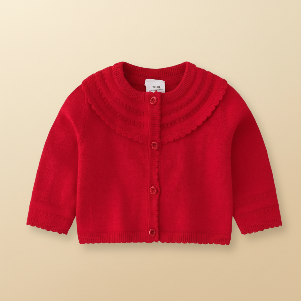 CozyCub – Confortable et tendance – Cardigan tricoté pour enfant