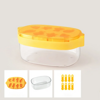Thumbnail for LollyFun – Créatif et pratique – Moule à glaces en silicone avec boîte de conservation