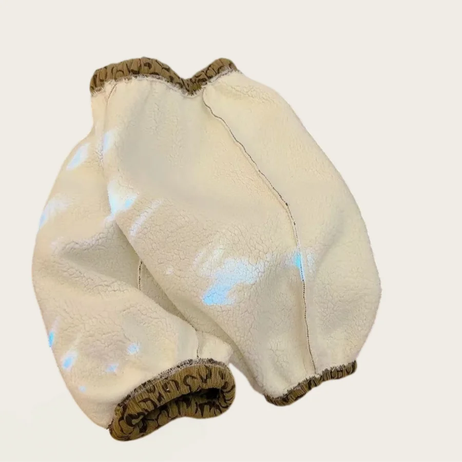 MiniTrousers – Chaud et doux – Pantalon en velours côtelé pour enfant avec doublure en polaire