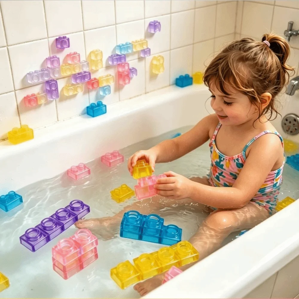 JellyBuild – Doux et créatif – Blocs de construction souples en gelée