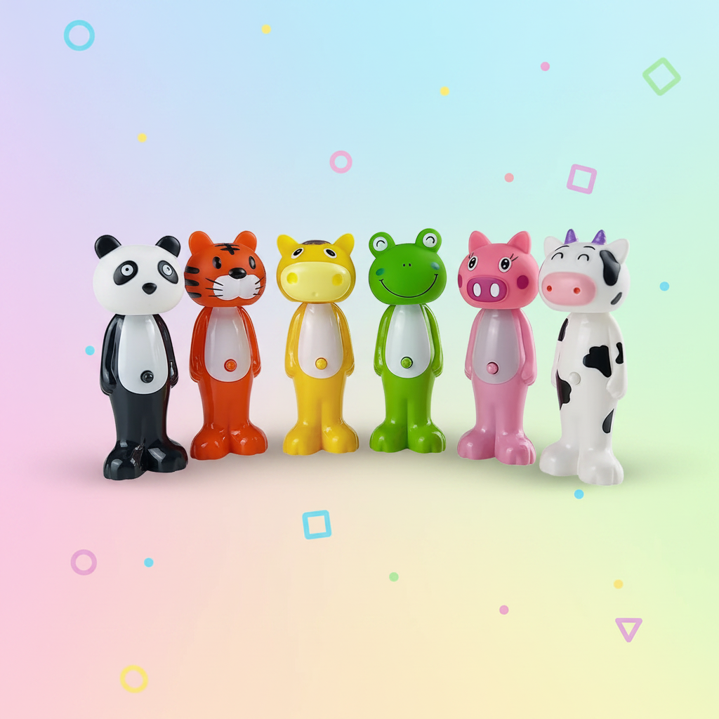 TinyTeeth – Ludique et mignon – Brosse à dents pour enfants en forme d'animaux