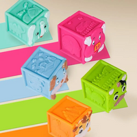 Thumbnail for SoftStack – Ludique et éducatif – Blocs empilables en forme d'animaux en peluche