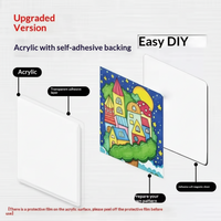 Thumbnail for FridgeArt – Créatif et personnalisé – Kit DIY d'aimants en acrylique pour le réfrigérateur