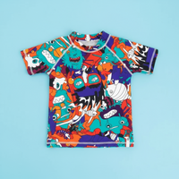 Thumbnail for SunnyGuard – Été & Protection – T-shirt de bain anti-UV à manches courtes pour enfants