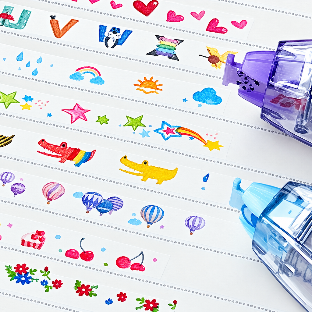 DoodleTape – Rouleau de ruban décoratif pour le journaling et les loisirs créatifs