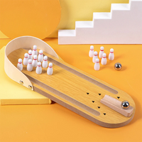 Thumbnail for MiniStrike – Convivial et interactif – Jeu de bowling sur table en bois