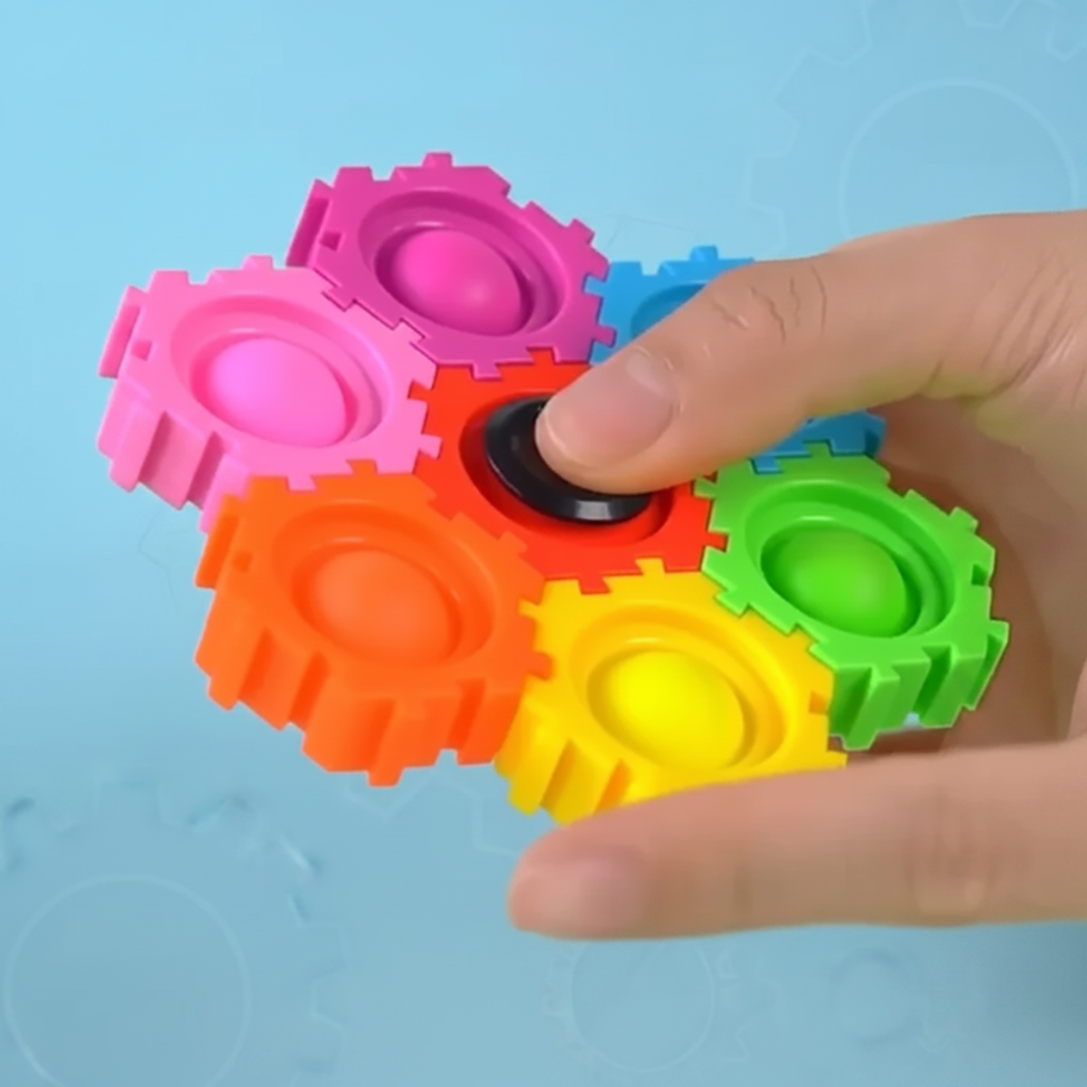 GearSpin – Éducatif et interactif – Jouets anti-stress