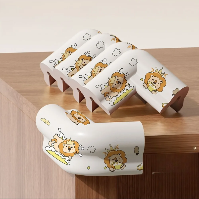 Desk Edge Guard Set – Sécurité et douceur – Protège-coins (lot de 5)