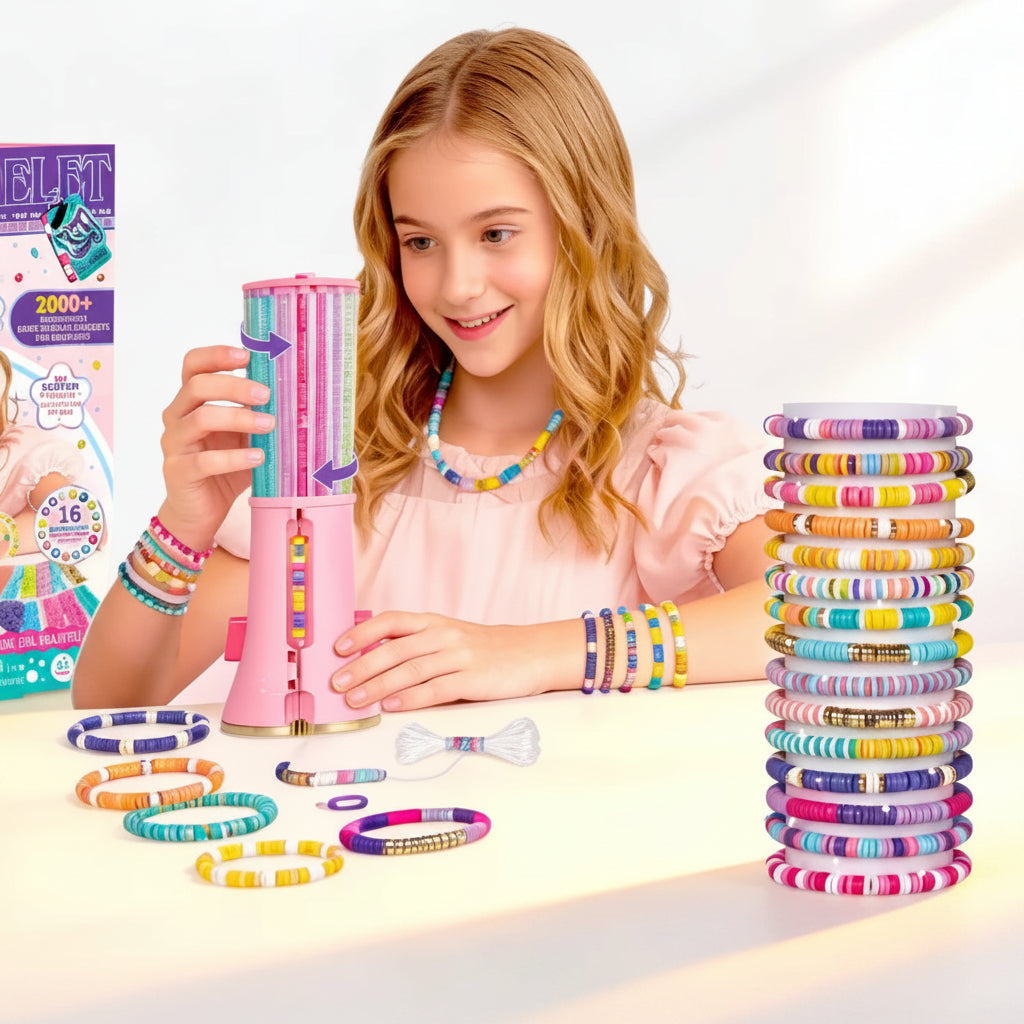 BeadMaster – Créativité et éducation – Kit de création de bracelets à faire soi-même