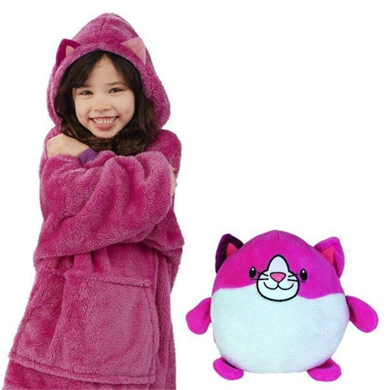 CuddleHoodie™ - Le sweat à capuche doux et ludique - Chaleur et amusement pour enfants