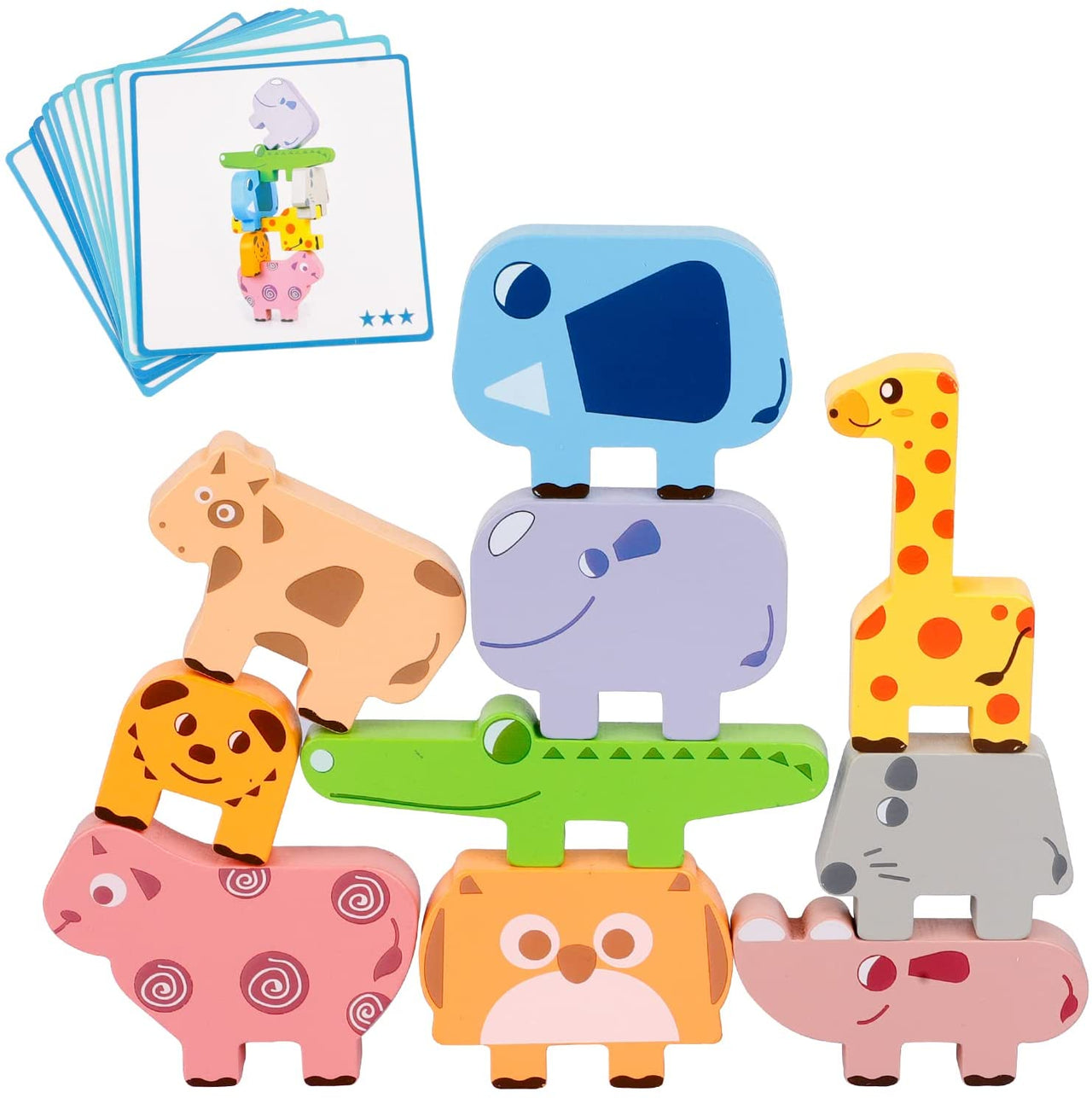 Animal Stacking™ - Améliore tes capacités d'identification - Jeu d'assemblage