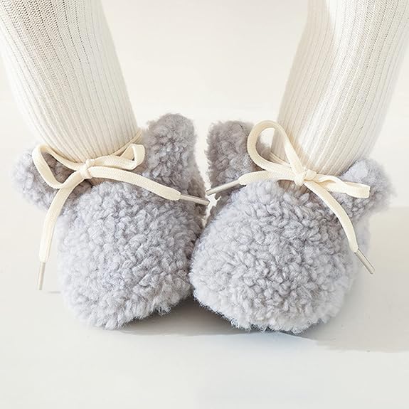 SnuggleBunny – Chaud et sûr – Pantoufles Bunny antidérapantes