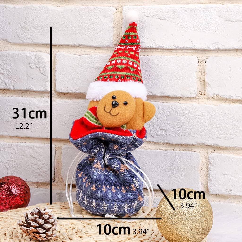 MerryBags – Luxe et réutilisables - Petits sacs cadeaux festifs pour Noël