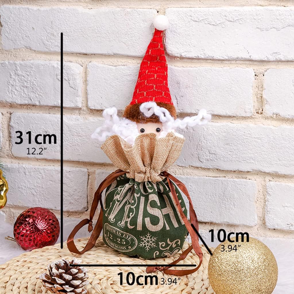 MerryBags – Luxe et réutilisables - Petits sacs cadeaux festifs pour Noël