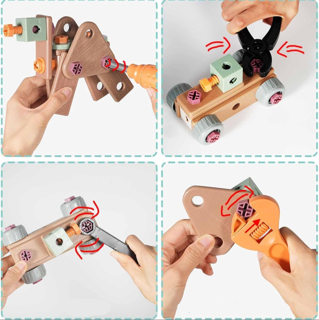 KlusKidz – Sécurité et apprentissage – Kit d'outils pour enfants