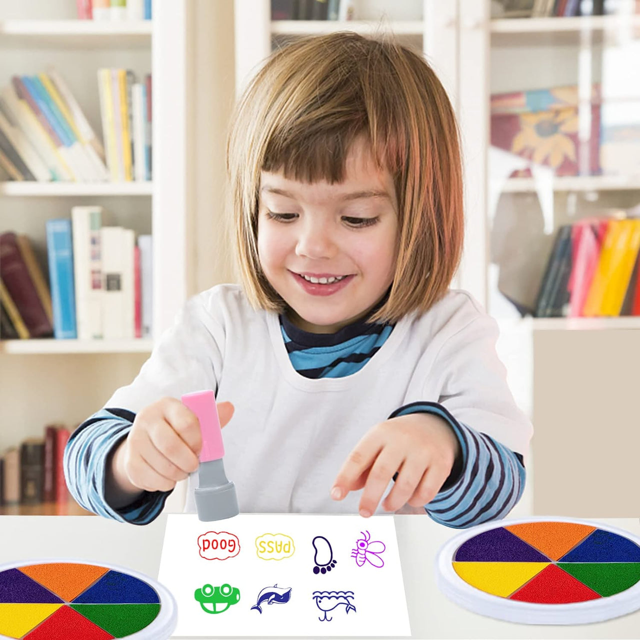 Paint Wheel™ - Peinture au doigt - Set de peinture pour enfants