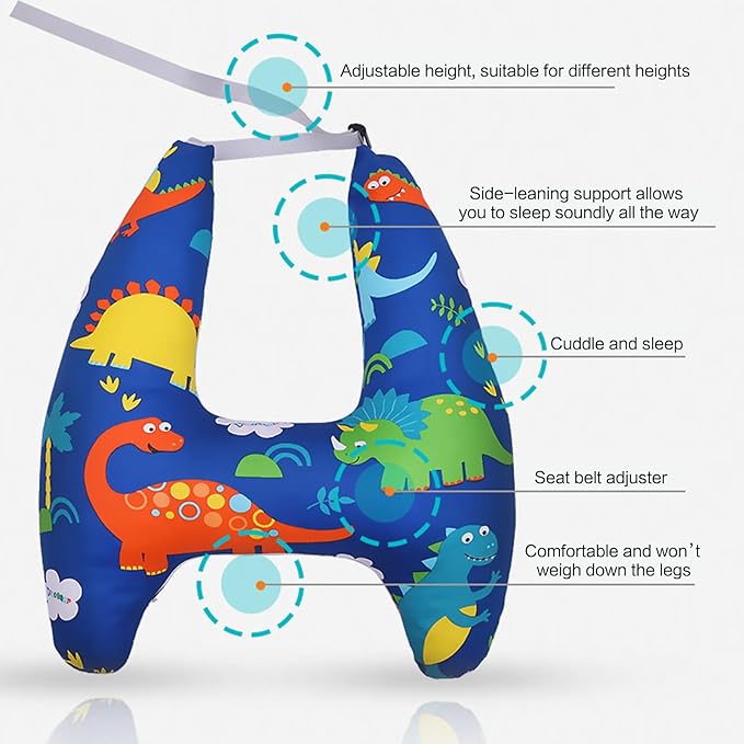 ComfyRide – Ergonomique et doux – Coussin de soutien pour siège auto