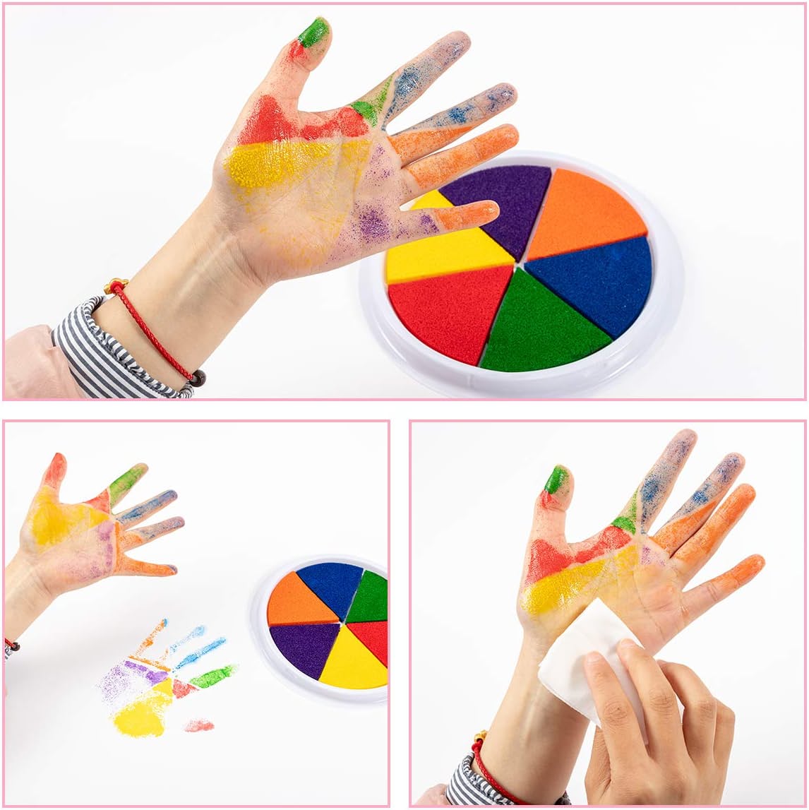 Paint Wheel™ - Peinture au doigt - Set de peinture pour enfants