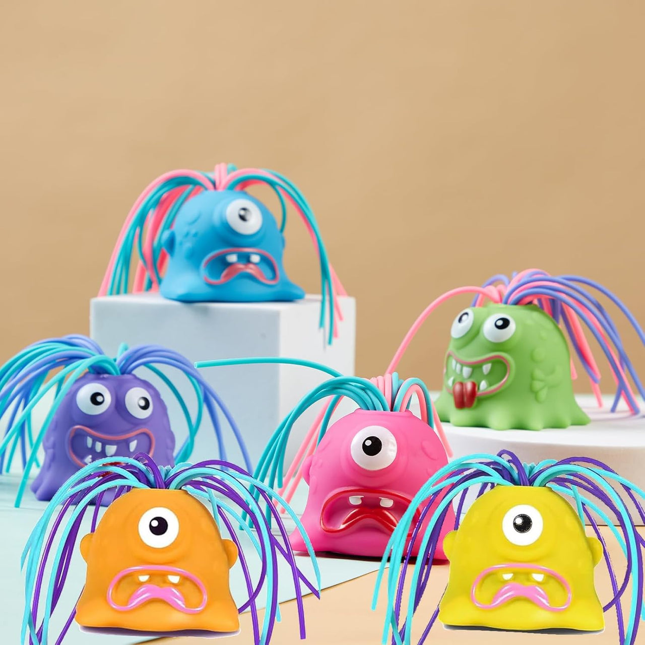 Yellie – Amusant et interactif – Jouet anti-stress Monster