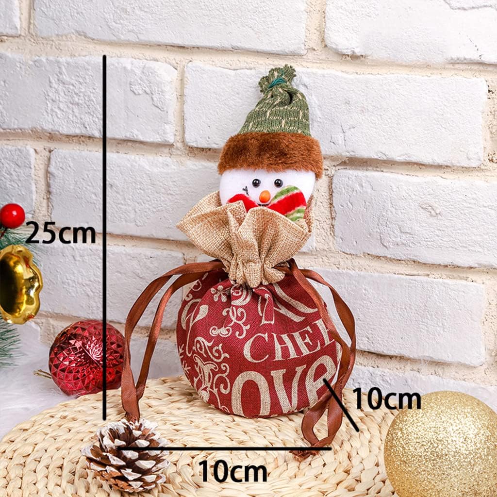 MerryBags – Luxe et réutilisables - Petits sacs cadeaux festifs pour Noël