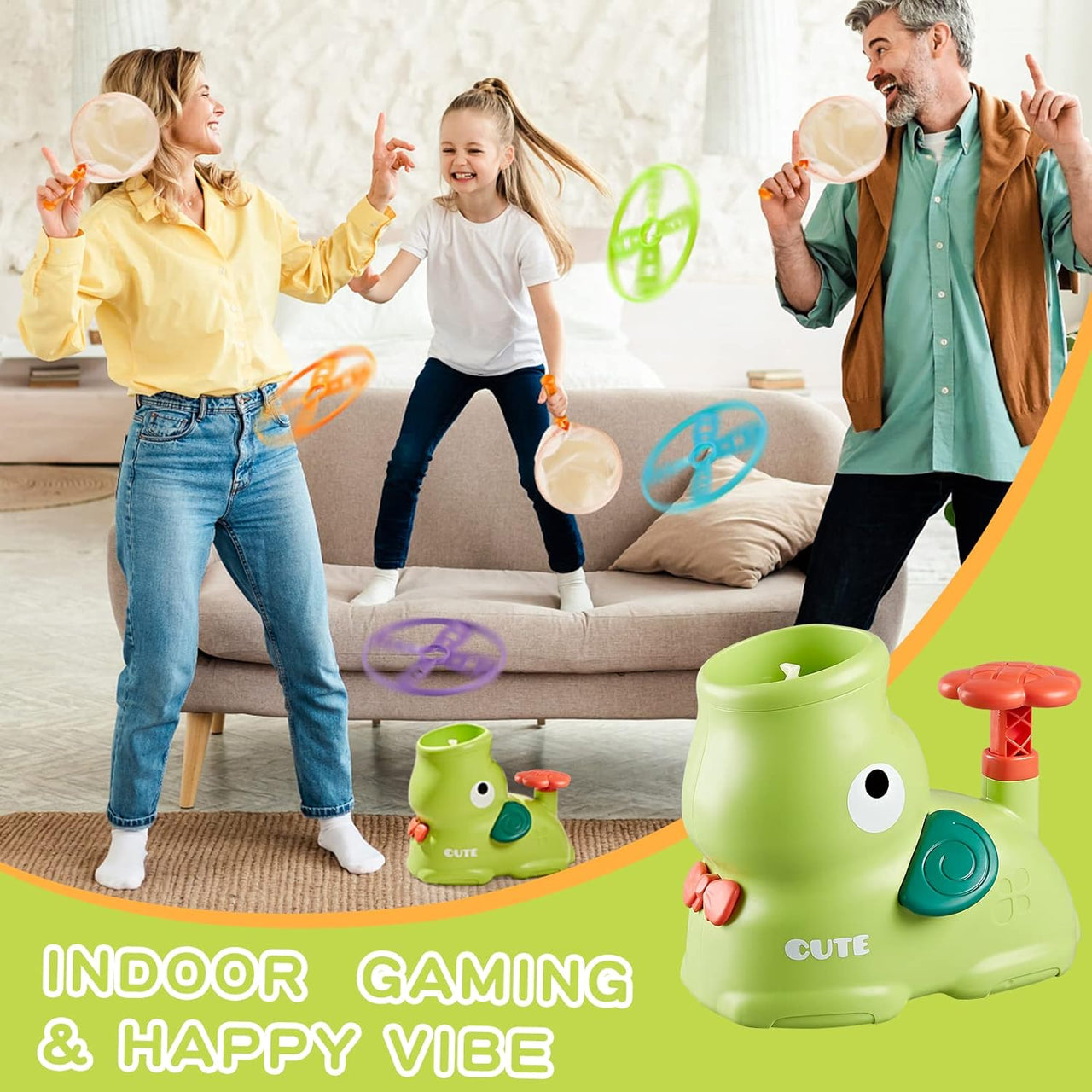 AeroFly – Rapide et amusant – Disque de jeu Frisbee pour l'extérieur