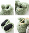 SnuggleBunny – Chaud et sûr – Pantoufles Bunny antidérapantes