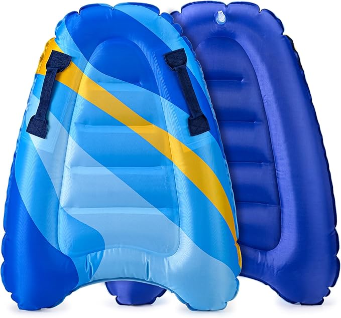 BlueWave – Apprendre et s'amuser – Bodyboard gonflable pour enfants