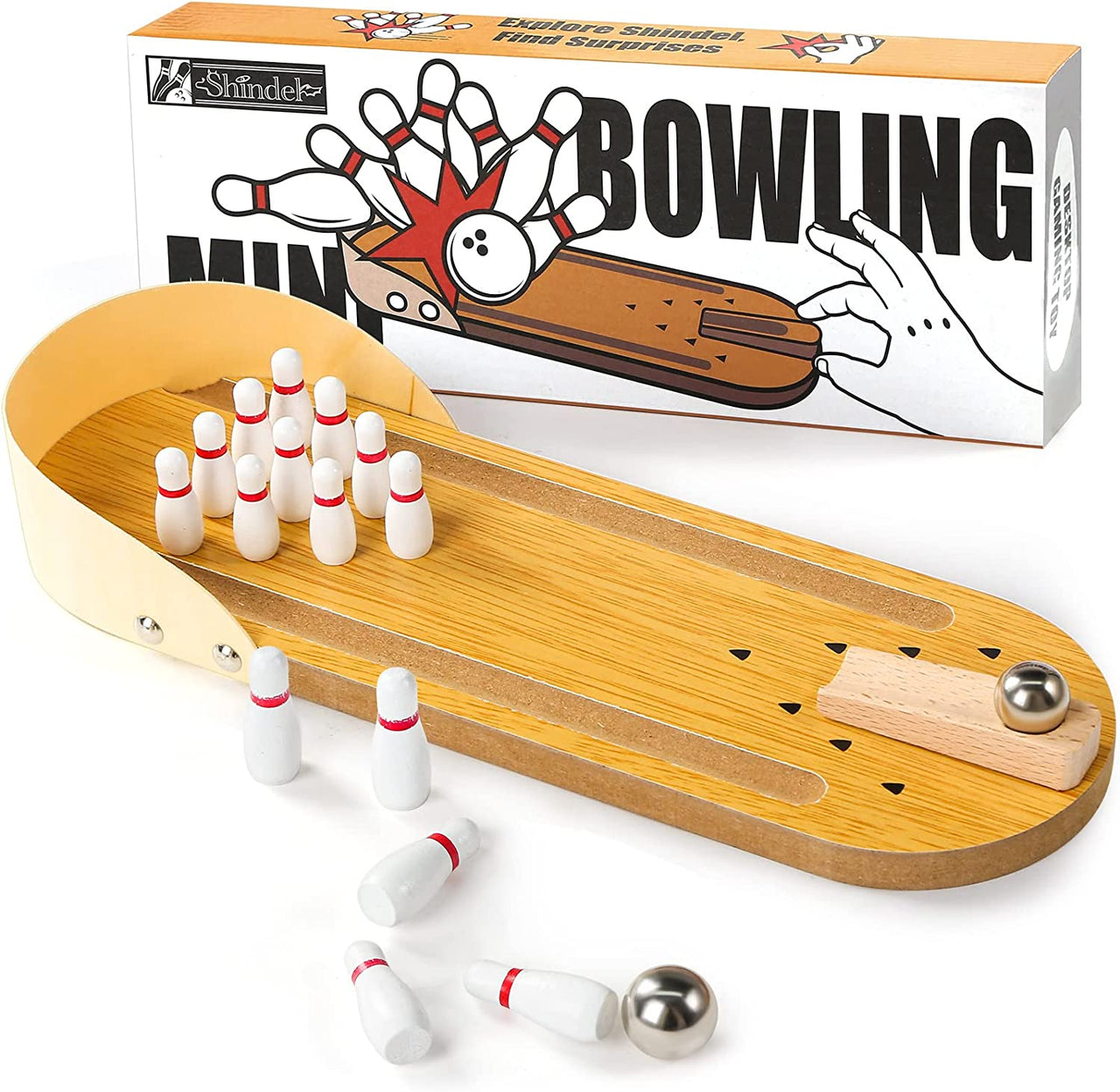 Woods™ - Votre propre piste de bowling à la maison ! - Mini bowling