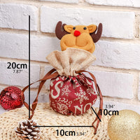 Thumbnail for MerryBags – Luxe et réutilisables - Petits sacs cadeaux festifs pour Noël
