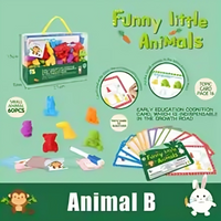 Thumbnail for Rainbow Teddy Bears Toys™ - Éducatif et créatif - Oursons à compter arc-en-ciel
