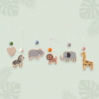 Thumbnail for Wooden Baby Rattle Toy – Éveil sensoriel et sécurité – Baby Gym