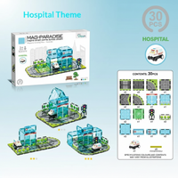 Thumbnail for Magnetic Road Blocks – Créatif et éducatif – Kit de construction « Chemins magnétiques »