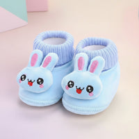 Thumbnail for CuddleSteps – Chaudes et antidérapantes – Chaussons pour bébés animaux