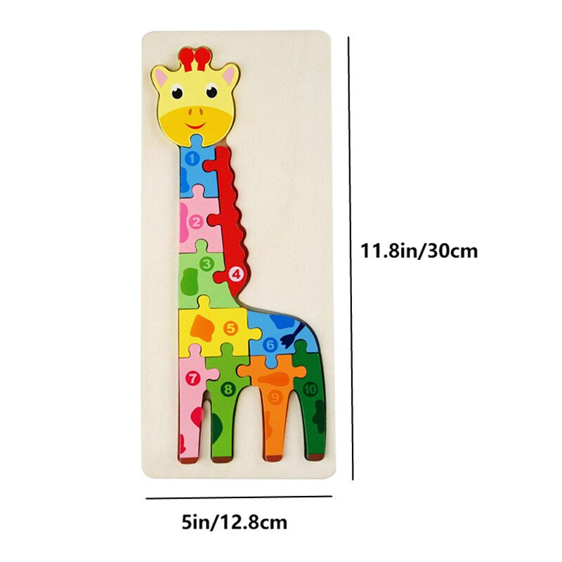 Woods™ - Puzzle pour enfants curieux - Puzzle d'animaux