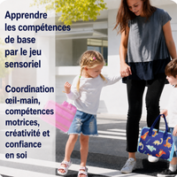 Thumbnail for 7-in-1 Busy Board – Motricité et apprentissage – Tableau d'activités