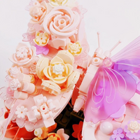 Thumbnail for BloomBook – Romantique et créatif – Livre de fleurs en 3D avec des roses et des papillons