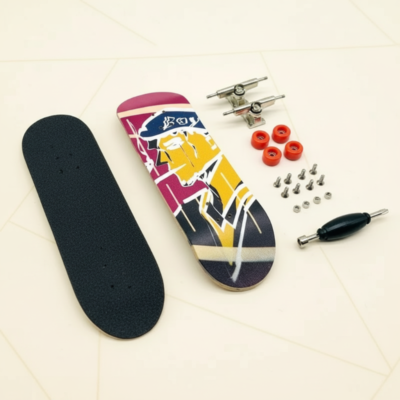 MiniDeck – Robuste et flexible – Skateboard à doigts