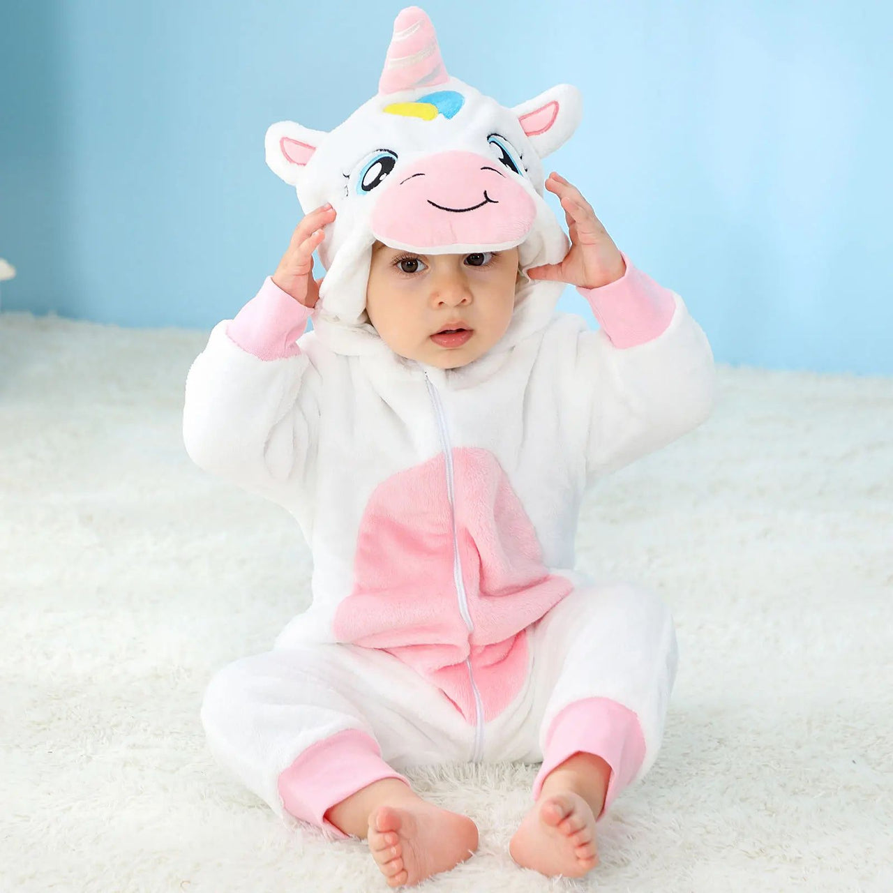Mini Fashion™ – Animaux Dreamland – Onesie animalière pour enfants